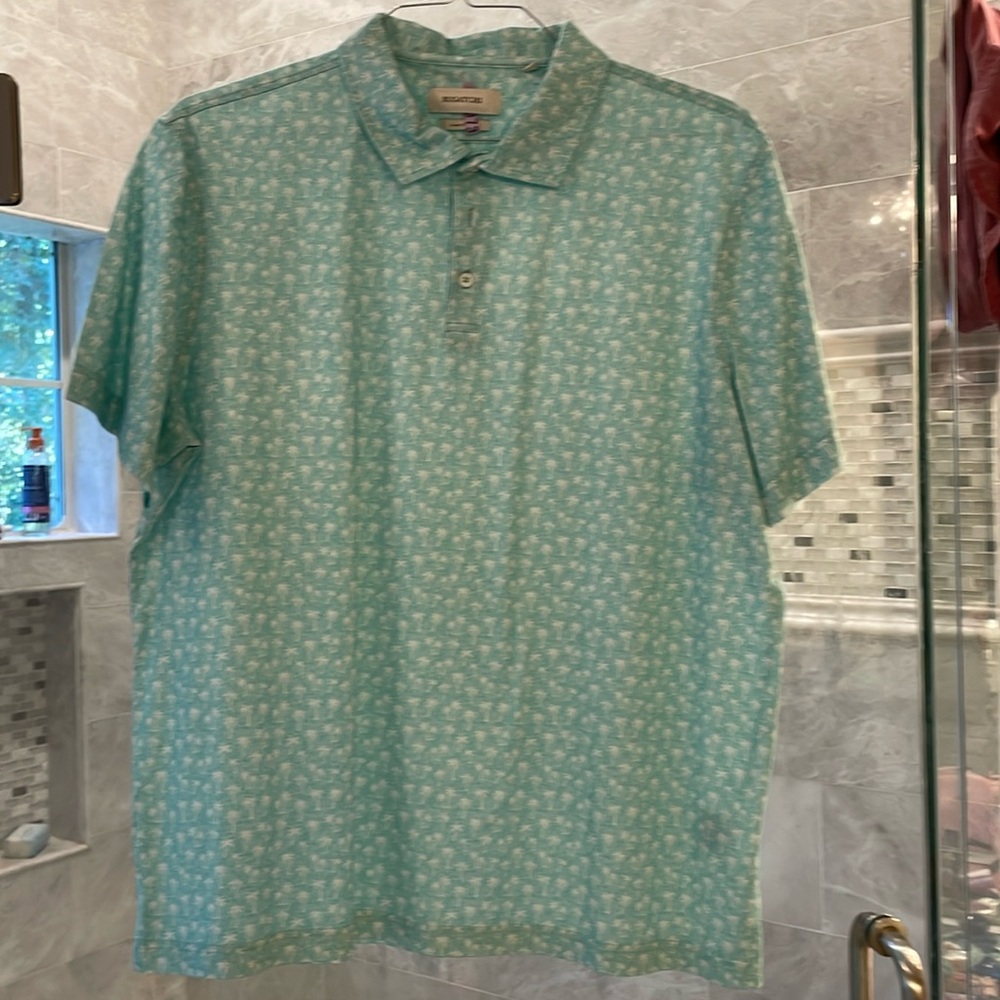 Bugatchi Golf Shirt EUC